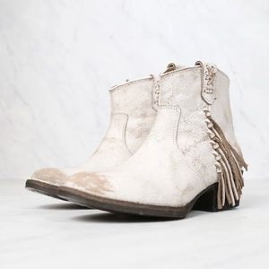 Fringe Cowboy Booties